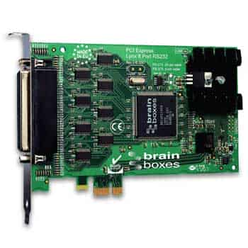 Brainboxes PCI Express x1, Lynx 8 Port RS232, 8 x 25 pin (PX-275)